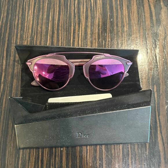 Sunglasses - DIOR - Matte Purple - Picture 1 of 3